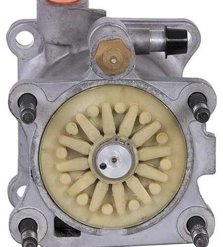 Mechanical component with rotating part visible.