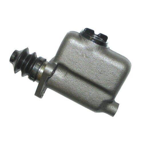 Side profile of the ABC Dynamics brake master cylinder, showing the mounting base