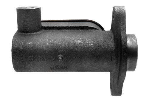 Automotive component with a cylindrical shape.