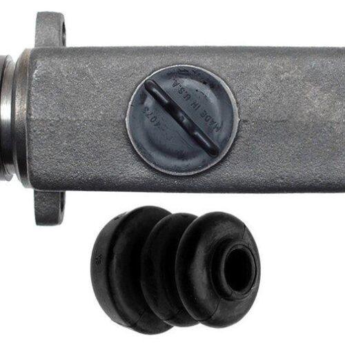 Top view of the ABC Dynamics Heavy-Duty Brake Master Cylinder, showing the easy-access filler cap and protective boot.