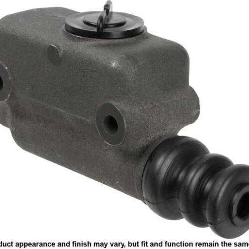 Brake master cylinder with rubber boot.