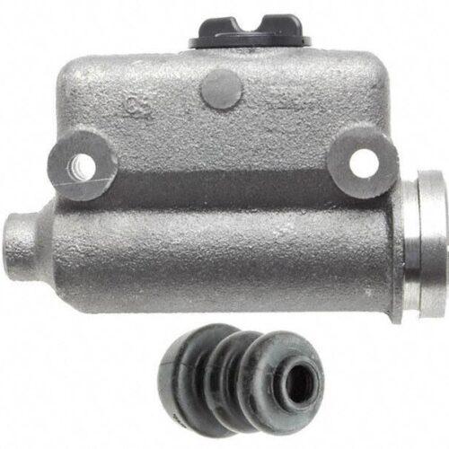 Brake master cylinder with rubber boot.