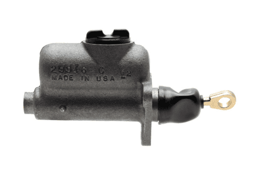 Hydraulic master cylinder for automotive use.