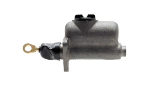 Brake master cylinder component on white background.