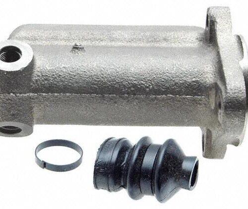 Brake master cylinder with rubber seals.