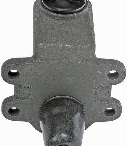 Mechanical part with a black knob.