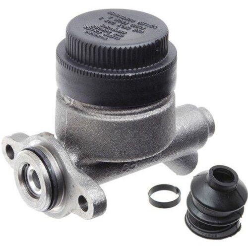 Brake master cylinder with rubber components.