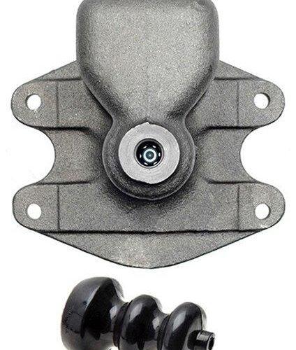 Automotive component with rubber bushing.