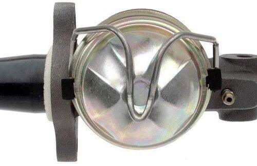 Fuel pressure regulator with metallic housing.