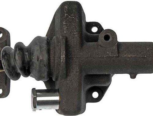 Top view of ABC Dynamics Master Cylinder CM3934725 showing mounting and fluid ports