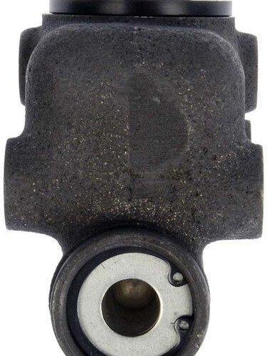 Automotive brake master cylinder, top view.