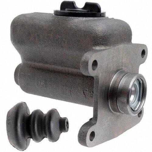 Brake master cylinder with rubber boot.