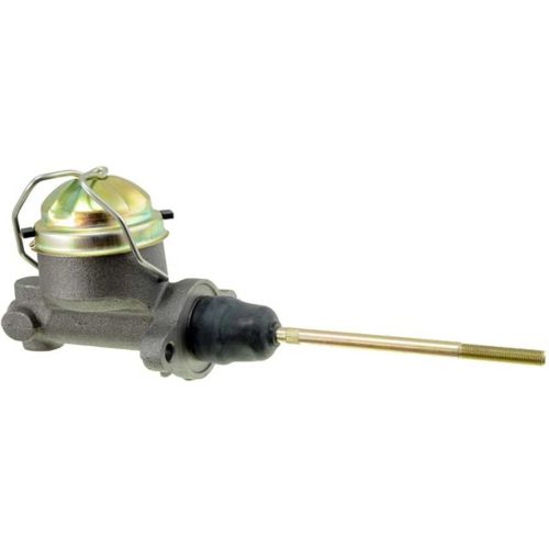 Right side view of CM3615340 clutch master cylinder highlighting the 7/16-24 inverted flare outlet port and mounting body.