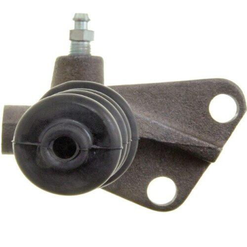 End view of Clutch Slave Cylinder FD25669 showing the intact rubber protective boot and piston opening.