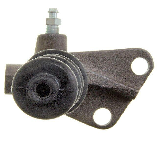 End view of Clutch Slave Cylinder FD25669 showing the intact rubber protective boot and piston opening.