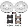 2010-2015 Chevrolet Camaro Front Z17 Evolution Geomet Coated Brake Rotor and Ceramic Pad Assembly - Premium Replacement