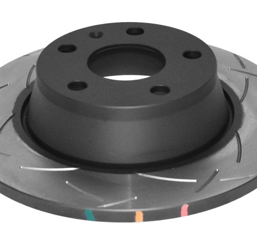 DBA 4000 Series T3 Slotted Rotor Rear 2008-15 Audi TT Quattro Performance Brake Rotor - Premium Replacement - Image 5