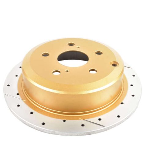 DBA Street Series Drilled and Slotted Rotor for Lexus ES300 and Toyota Camry '02-'04 - Premium Replacement