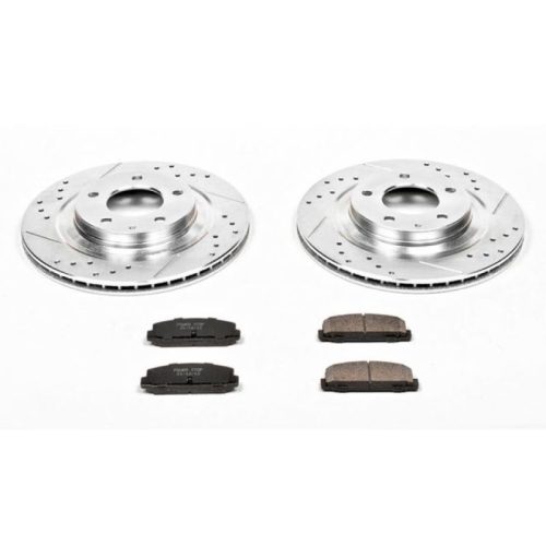 1993-1995 Mazda RX-7 Rear PowerStop Z23 Evolution Sport Brake Upgrade Kit - Premium Replacement