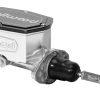 Compact Tandem Master Cylinder 1 inch Bore with Pushrod for Mustang