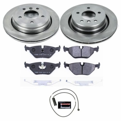2001-2002 BMW Z3 Rear Track Day Brake Kit - High-Performance Disc Rotors and Ceramic Brake Pads for Heavy-Duty Fleet Use - Premium Replacement
