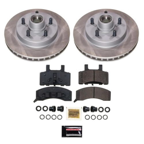 1998-2000 Chevrolet Tahoe & GMC Yukon Front Semi-Coated Rotor Brake Assembly - Heavy Duty Fleet Replacement