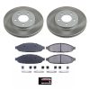 2004-2008 Chrysler Pacifica Front Semi-Coated Rotor Brake Assembly - Premium Replacement