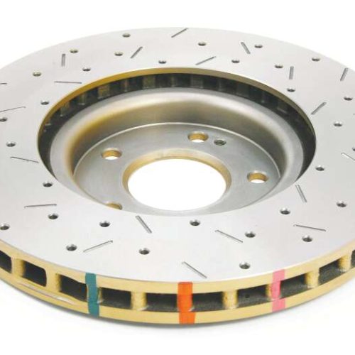 DBA 4000 Series Front Drilled and Slotted Rotor for Mitsubishi Lancer 2003-2006 - Premium Replacement Performance Brake Part - Image 8
