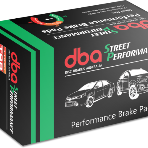 DBA Street Performance Brake Pads for Nissan Frontier and Xterra 2000-2003 - Front Application - Premium Replacement - Image 4