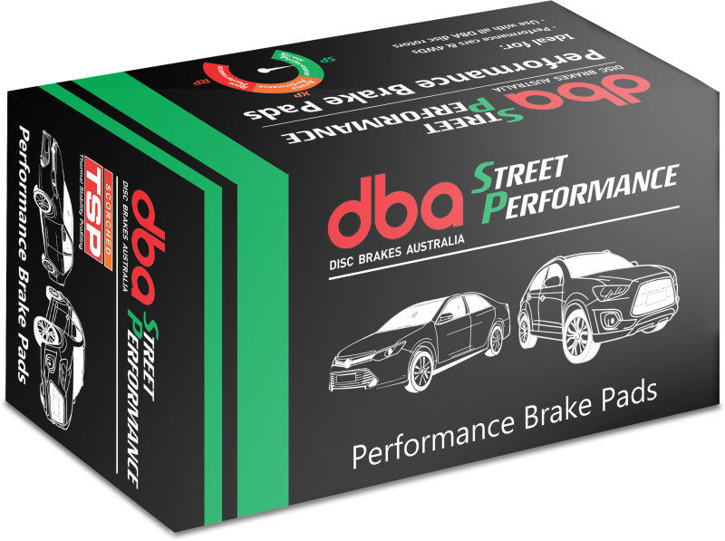 DBA Street Performance Brake Pads for Nissan Frontier and Xterra 2000-2003 - Front Application - Premium Replacement - Image 4