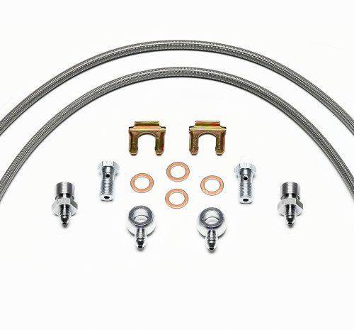 220-11719 Wilwood Flexline Kit D52 Caliper 22-inch with Banjo 7/16-20 for Heavy-Duty Fleet Applications