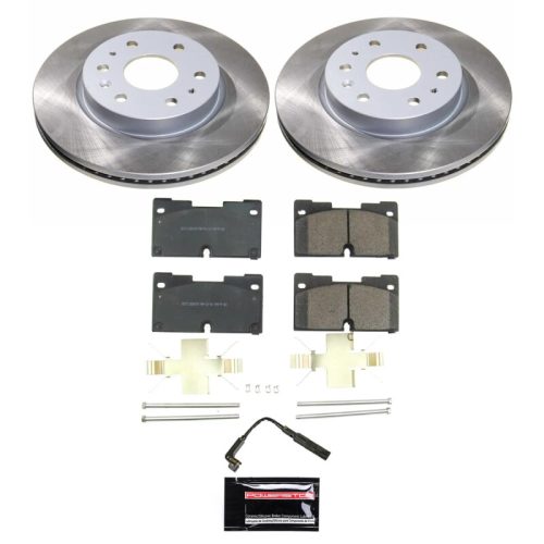 2019 Chevrolet Silverado 1500 & GMC Sierra 1500 Front Semi-Coated Rotor Brake Assembly - Premium Replacement
