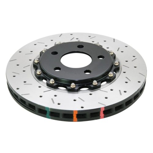 DBA 5000 Series XS Rotor Front Drilled & Slotted 2-Piece for Ford Mustang 2005-13 - Premium Replacement - Image 2