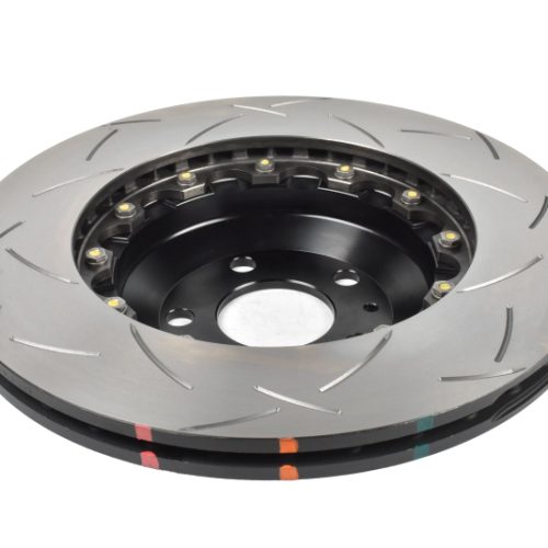 DBA 5000 Series 2-Piece Slotted Rotor Front Fit for Tesla Model 3 2019-24 - Premium Replacement - Image 3