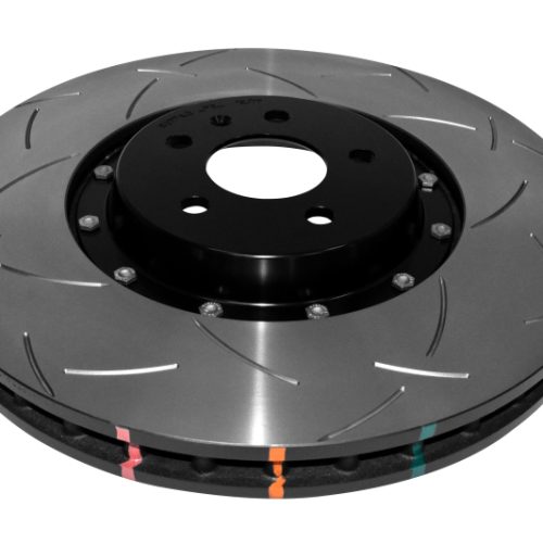 DBA 5000 Series T3 Slotted Front Brake Rotor for Audi A8 Quattro '10-'17 - High-Performance Replacement Brake Rotor - Image 2
