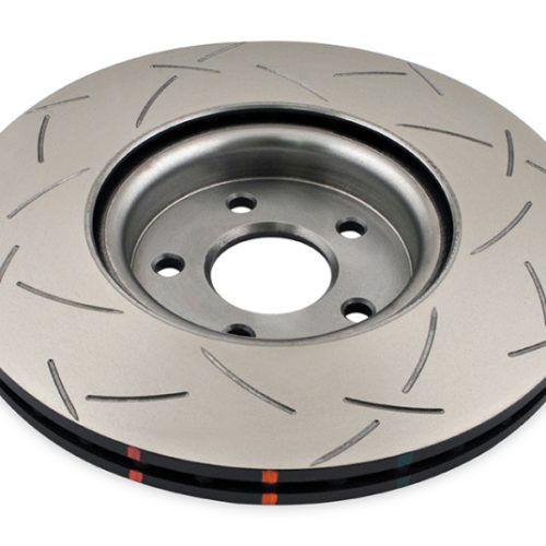 DBA 4000 Series Slotted Rotor Front 2011-14 Volvo C30 C70 2013 Ford C-Max - Premium Replacement - Image 2