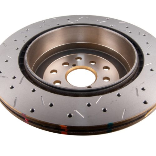 DBA 4000 Series XS Rotor for Subaru Impreza 2004-2012 Rear Drilled and Slotted Replacement - Image 7