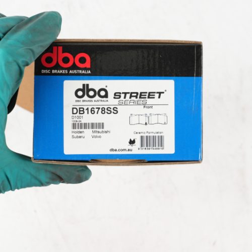 DBA Street Series Brake Pads Rear Fitment for 2011 Hyundai Genesis Coupe, Cadillac STS, Saab 9-5 - Premium Replacement - Image 7