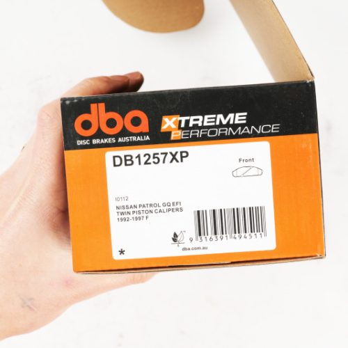 DBA XP Performance Front Brake Pads for Nissan Patrol Y60 1989-1997 Heavy-Duty Brake Pad Assembly - Premium Replacement - Image 7