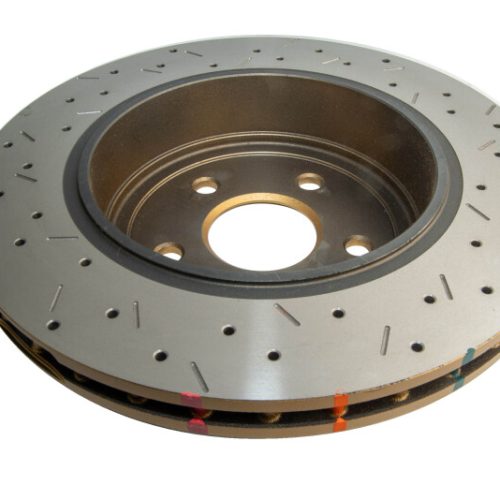 DBA 4000 Series T3 Slotted Drilled Rear Rotor for Jeep Grand Cherokee 2006-2010 - Premium Replacement - Image 7