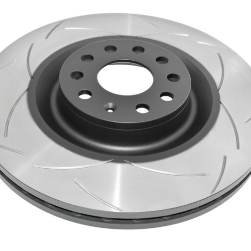 DBA Street Series T2 Slotted Rotor Front Fitment for Volkswagen CC and Golf R 2009-2011 - Premium Replacement - Image 3