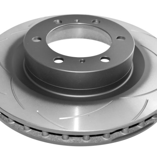 DBA T2 Street Series Front Slotted Rotor for Toyota Land Cruiser 150 Series and Prado 150 2010-15 - Premium Replacement - Image 2