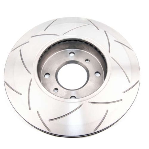 DBA Street Series T2 Slotted Brake Rotor Front 1998-2000 Nissan Altima Infiniti G20 Premium Replacement - Image 2