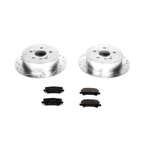 2006-2009 Lexus RX350 & Toyota Highlander Rear Z23 Evolution Sport Brake Upgrade Kit - Premium Replacement