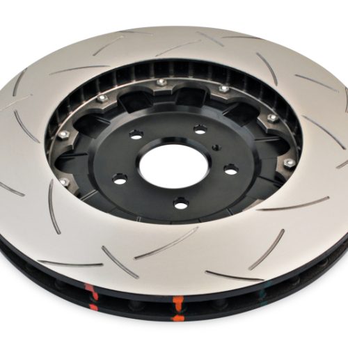 DBA 5000 Series Front Slotted 2-Piece Rotor Assembly for Nissan GTR R35 2009-11 - Premium Replacement