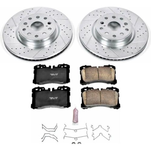 2010-2014 Lexus LS460 Front Z23 Evolution Sport Brake Upgrade Kit - Premium Replacement