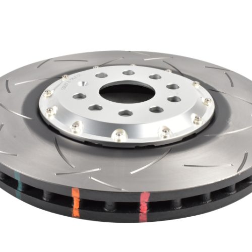 DBA 5000 Series T3 Slotted 2 Piece Front Rotor for Volkswagen Golf R Mk8 2022+ - Premium Replacement - Image 2