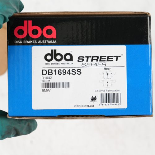 DBA Street Series Brake Pads for Rear - 2010-12 BMW X5 X6 xDrive35d Heavy-Duty Vehicle Replacement - Image 7
