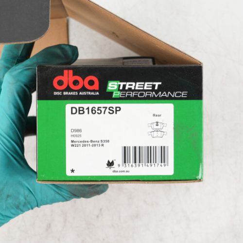 DBA Street Series Performance Rear Brake Pads for Mercedes-Benz CL500 '03-'14 - Premium Replacement - Image 7