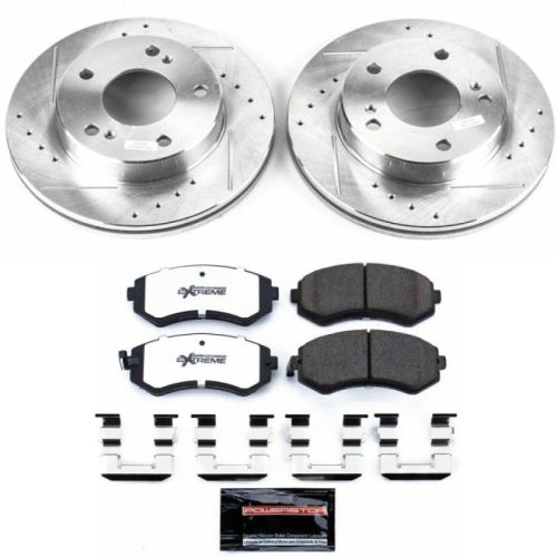 1994-1996 Nissan 240SX Front Z26 Street Warrior Brake Upgrade Kit - Premium Heavy-Duty Performance Replacement